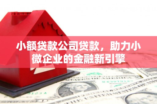 邯山小额贷款公司贷款，助力小微企业的金融新引擎
