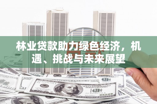 邯山林业贷款助力绿色经济，机遇、挑战与未来展望