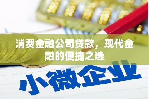 邯山消费金融公司贷款，现代金融的便捷之选