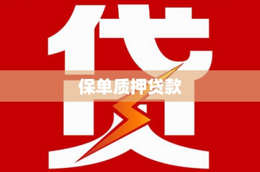 邯山保单质押贷款