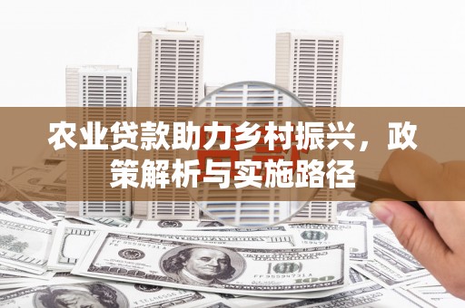 邯山农业贷款助力乡村振兴，政策解析与实施路径