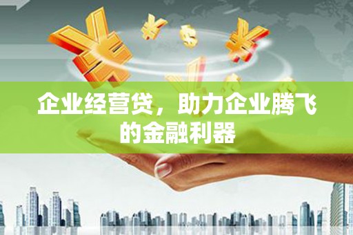 邯山企业经营贷，助力企业腾飞的金融利器