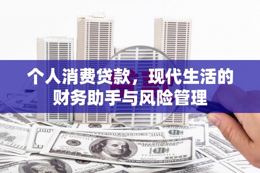 邯山个人消费贷款，现代生活的财务助手与风险管理