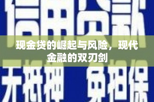 邯山现金贷的崛起与风险，现代金融的双刃剑