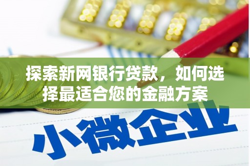邯山探索新网银行贷款，如何选择最适合您的金融方案