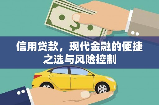 邯山信用贷款，现代金融的便捷之选与风险控制