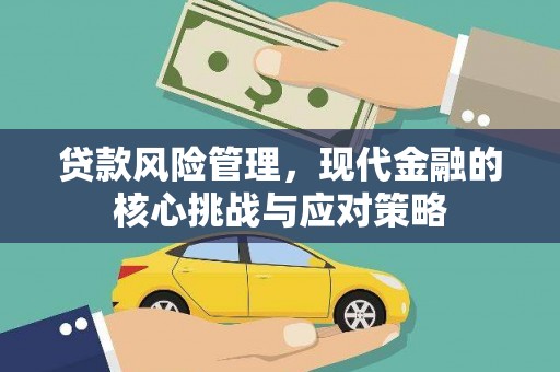 邯山贷款风险管理，现代金融的核心挑战与应对策略
