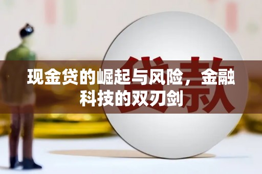 邯山现金贷的崛起与风险，金融科技的双刃剑