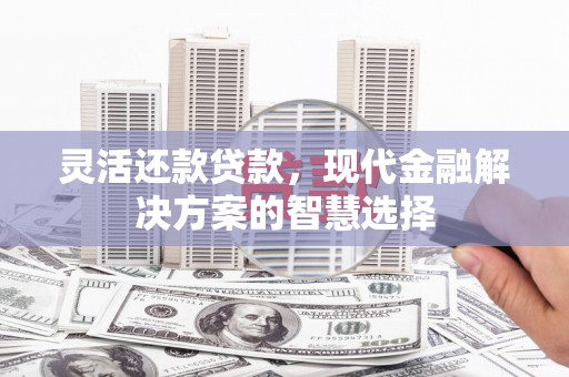 邯山灵活还款贷款，现代金融解决方案的智慧选择