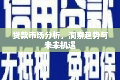邯山贷款市场分析，洞察趋势与未来机遇