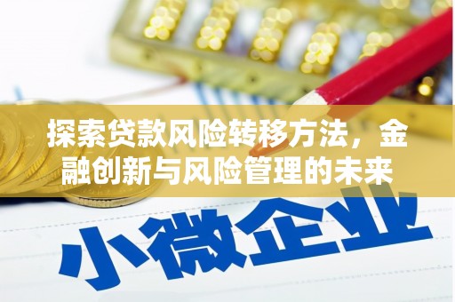邯山探索贷款风险转移方法，金融创新与风险管理的未来