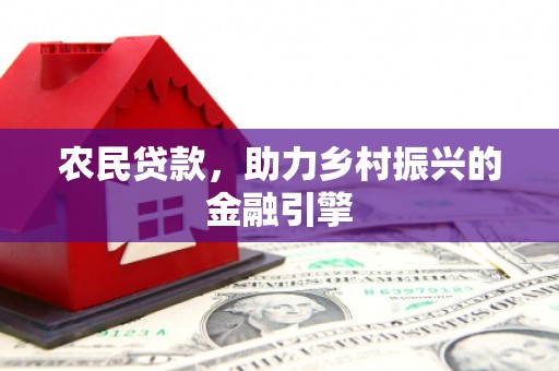 邯山农民贷款，助力乡村振兴的金融引擎