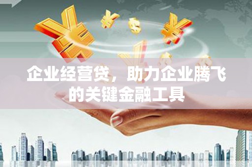邯山企业经营贷，助力企业腾飞的关键金融工具