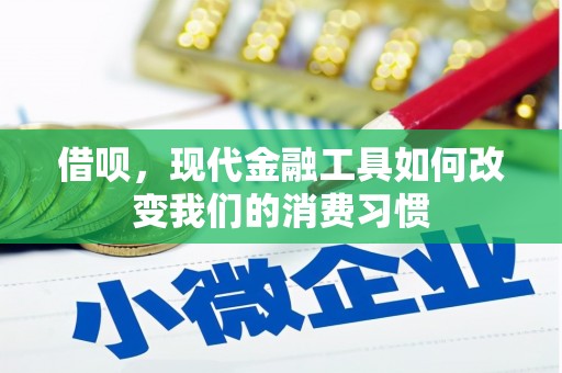 邯山借呗，现代金融工具如何改变我们的消费习惯