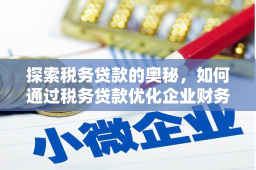 邯山探索税务贷款的奥秘，如何通过税务贷款优化企业财务