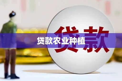 邯山贷款农业种植