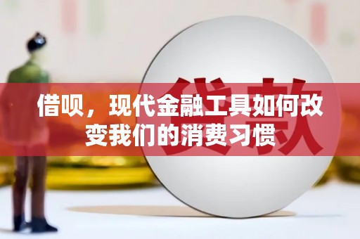 邯山借呗，现代金融工具如何改变我们的消费习惯