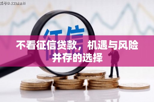 邯山不看征信贷款，机遇与风险并存的选择