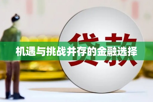 邯山机遇与挑战并存的金融选择